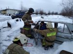 УЧЕБНАЯ ТРЕНИРОВКА ПРИ ДТП ПРОШЛА В СРЕДНЕКАНСКОМ ГОРОДСКОМ ОКРУГЕ