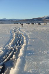 Ледовая обстановка в бухте Гертнера 24.01.2019 г.